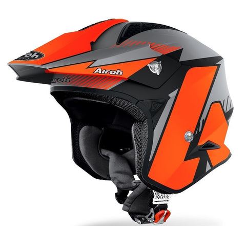 Airoh Trials Helmet 2024 TRRS Pure Orange Matt